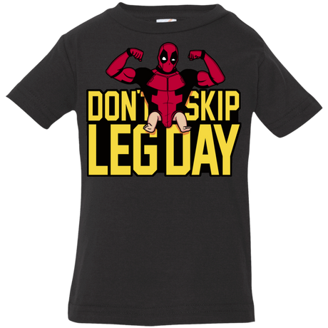 T-Shirts Black / 6 Months Dont Skip Leg Day Infant Premium T-Shirt