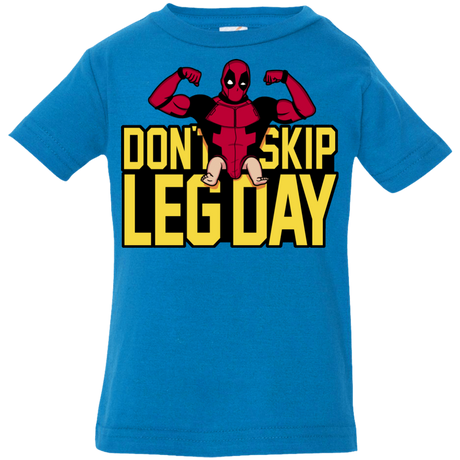 T-Shirts Cobalt / 6 Months Dont Skip Leg Day Infant Premium T-Shirt