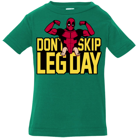 T-Shirts Kelly / 6 Months Dont Skip Leg Day Infant Premium T-Shirt