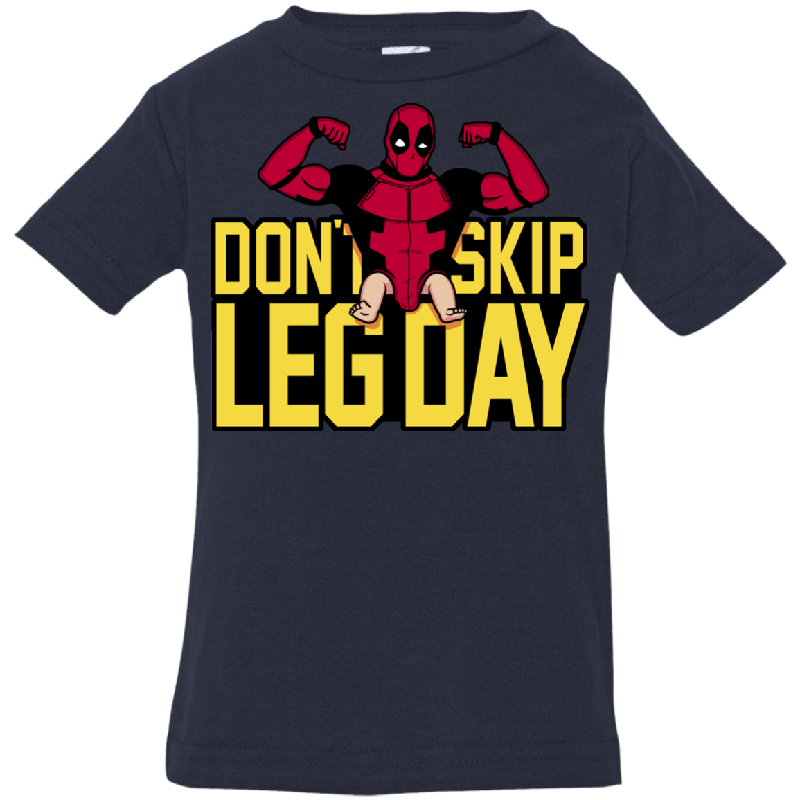 T-Shirts Navy / 6 Months Dont Skip Leg Day Infant Premium T-Shirt