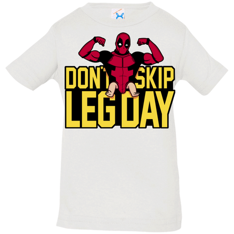T-Shirts White / 6 Months Dont Skip Leg Day Infant Premium T-Shirt