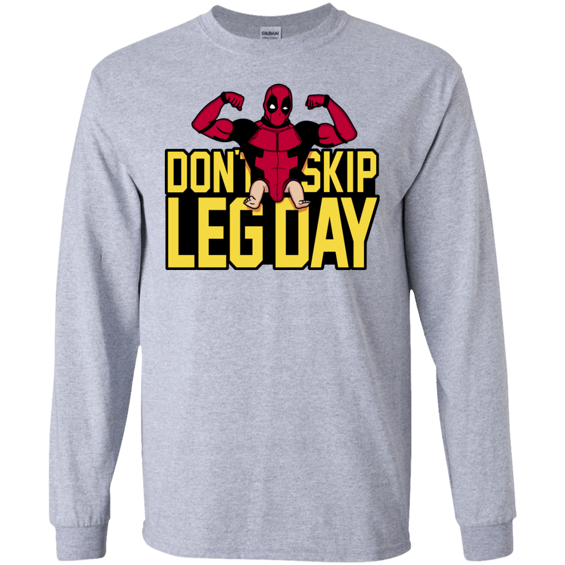 T-Shirts Sport Grey / S Dont Skip Leg Day Men's Long Sleeve T-Shirt