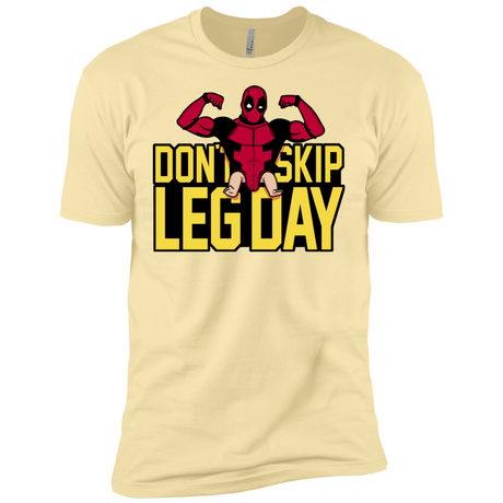T-Shirts Banana Cream / X-Small Dont Skip Leg Day Men's Premium T-Shirt
