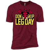 T-Shirts Cardinal / X-Small Dont Skip Leg Day Men's Premium T-Shirt