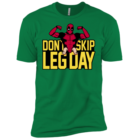 T-Shirts Kelly Green / X-Small Dont Skip Leg Day Men's Premium T-Shirt