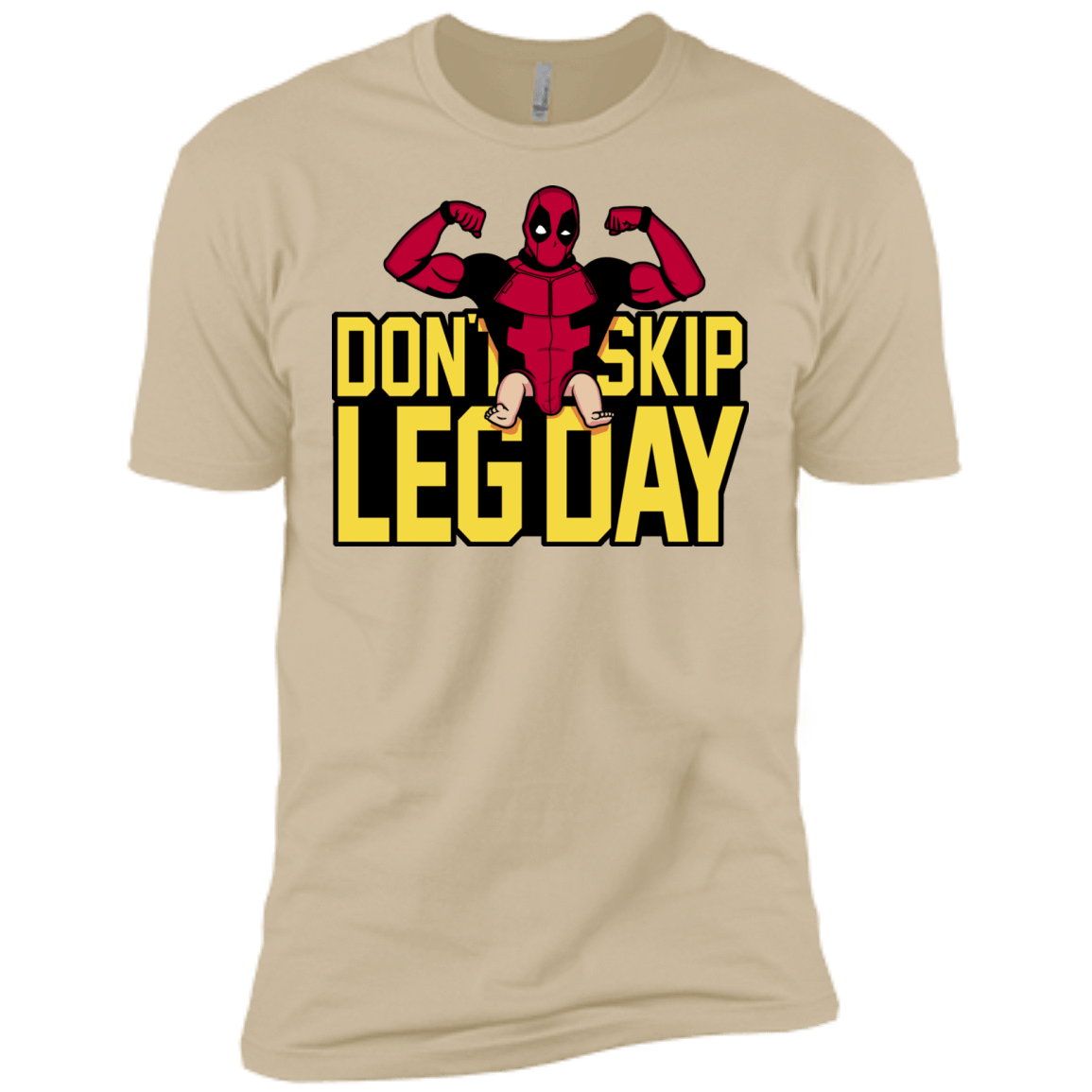 T-Shirts Sand / X-Small Dont Skip Leg Day Men's Premium T-Shirt