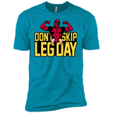 T-Shirts Turquoise / X-Small Dont Skip Leg Day Men's Premium T-Shirt