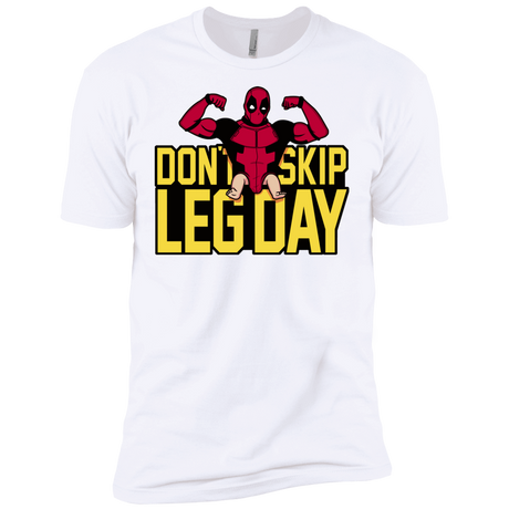 T-Shirts White / X-Small Dont Skip Leg Day Men's Premium T-Shirt