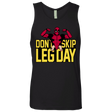 T-Shirts Black / S Dont Skip Leg Day Men's Premium Tank Top