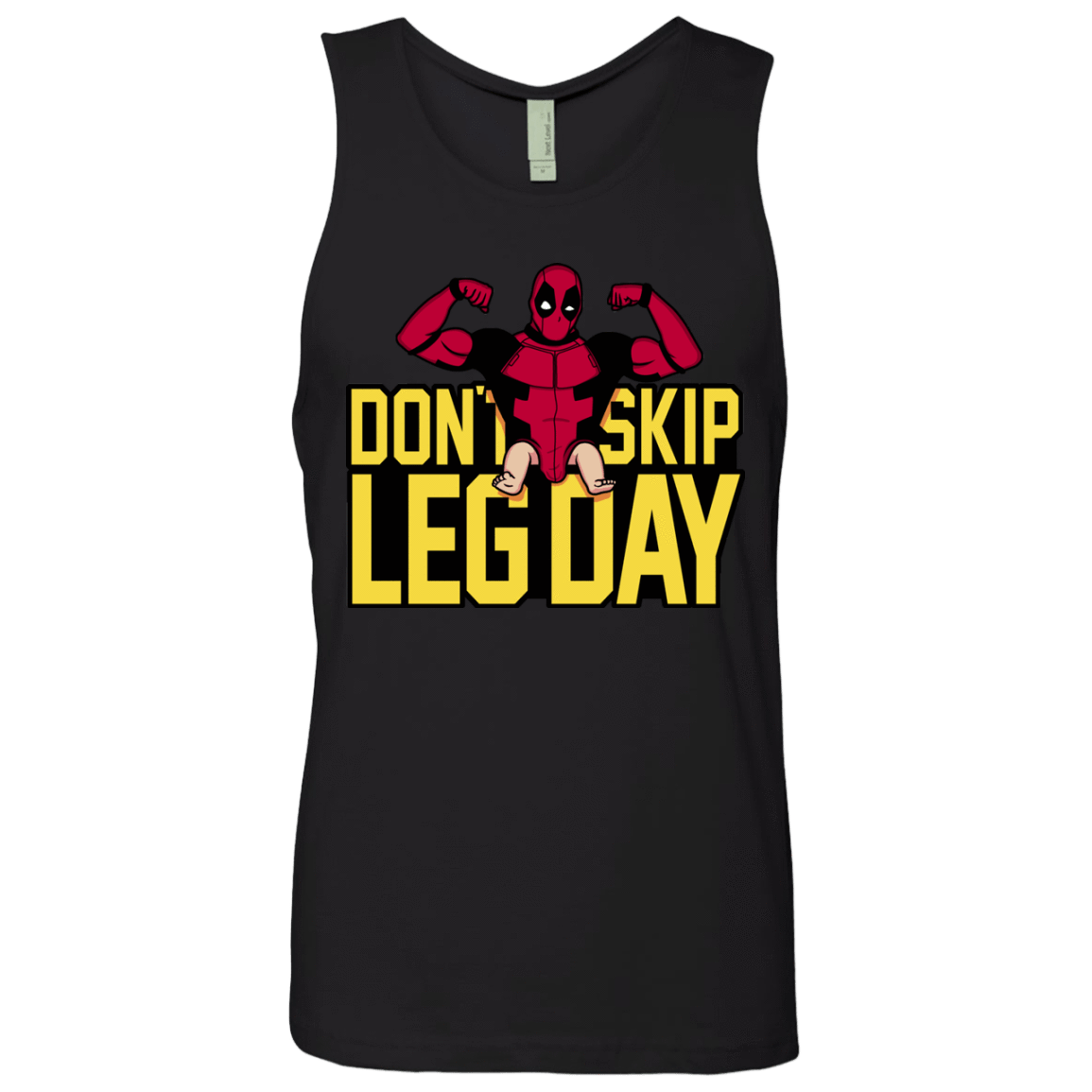 T-Shirts Black / S Dont Skip Leg Day Men's Premium Tank Top