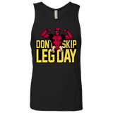 T-Shirts Black / S Dont Skip Leg Day Men's Premium Tank Top