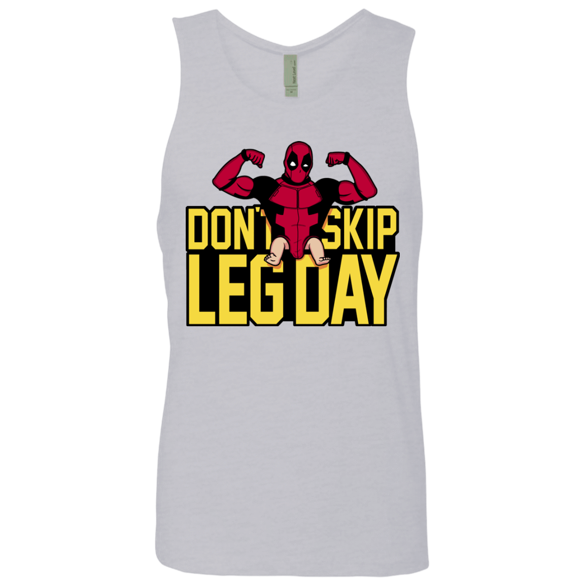 T-Shirts Heather Grey / S Dont Skip Leg Day Men's Premium Tank Top