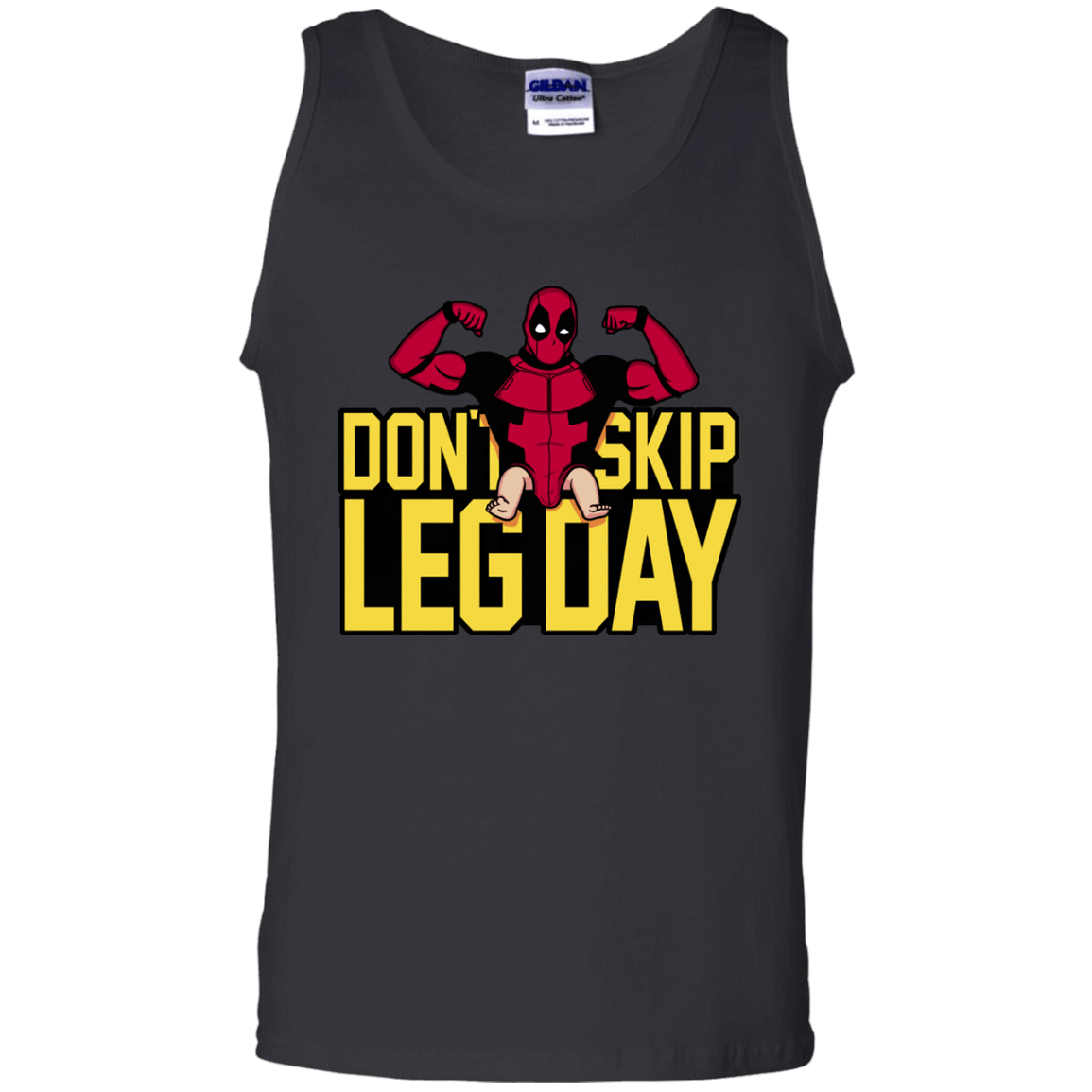 T-Shirts Black / S Dont Skip Leg Day Men's Tank Top