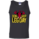 T-Shirts Black / S Dont Skip Leg Day Men's Tank Top