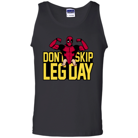 T-Shirts Black / S Dont Skip Leg Day Men's Tank Top