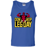 T-Shirts Royal / S Dont Skip Leg Day Men's Tank Top