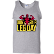 T-Shirts Sport Grey / S Dont Skip Leg Day Men's Tank Top