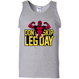 T-Shirts Sport Grey / S Dont Skip Leg Day Men's Tank Top