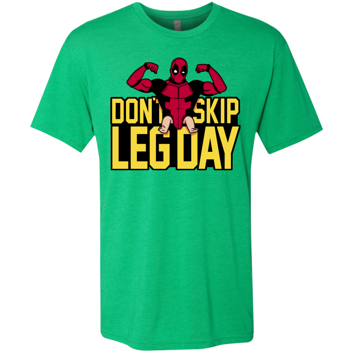 T-Shirts Envy / S Dont Skip Leg Day Men's Triblend T-Shirt