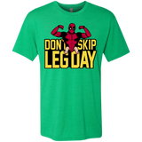 T-Shirts Envy / S Dont Skip Leg Day Men's Triblend T-Shirt