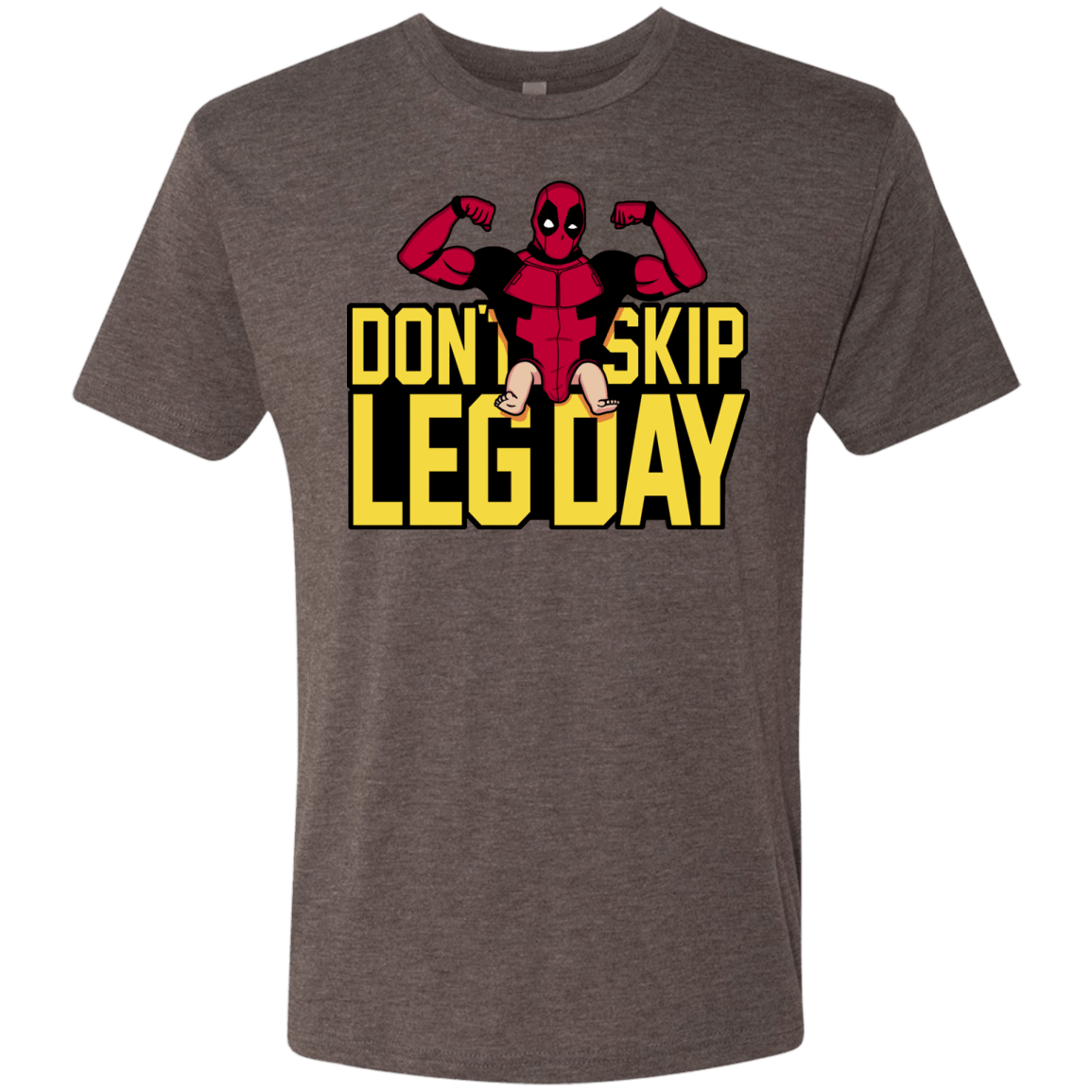 T-Shirts Macchiato / S Dont Skip Leg Day Men's Triblend T-Shirt