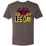 T-Shirts Macchiato / S Dont Skip Leg Day Men's Triblend T-Shirt