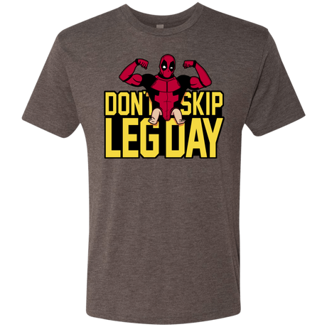 T-Shirts Macchiato / S Dont Skip Leg Day Men's Triblend T-Shirt