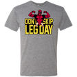T-Shirts Premium Heather / S Dont Skip Leg Day Men's Triblend T-Shirt