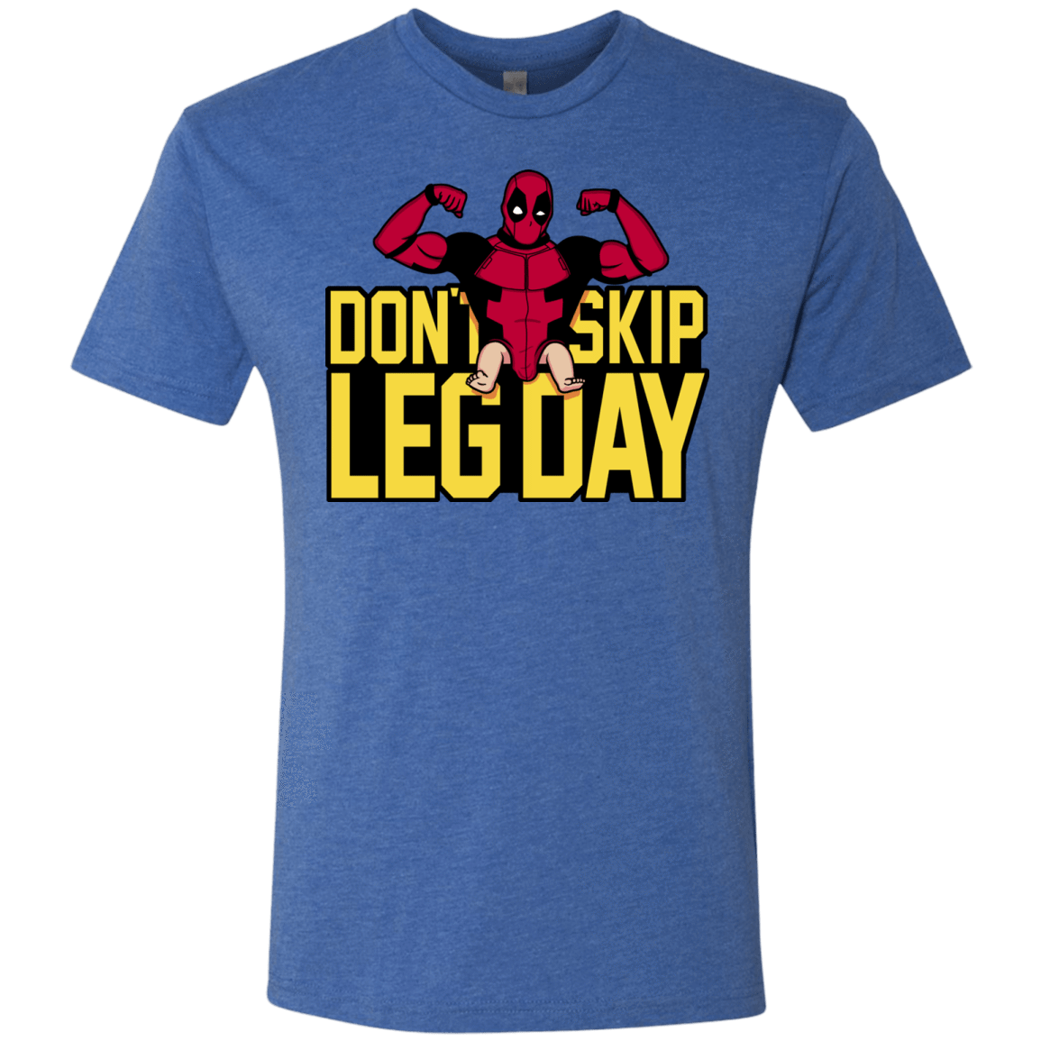 T-Shirts Vintage Royal / S Dont Skip Leg Day Men's Triblend T-Shirt