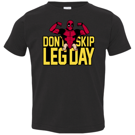 T-Shirts Black / 2T Dont Skip Leg Day Toddler Premium T-Shirt