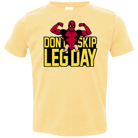 T-Shirts Butter / 2T Dont Skip Leg Day Toddler Premium T-Shirt