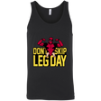 T-Shirts Black / X-Small Dont Skip Leg Day Unisex Premium Tank Top