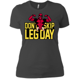 T-Shirts Heavy Metal / X-Small Dont Skip Leg Day Women's Premium T-Shirt