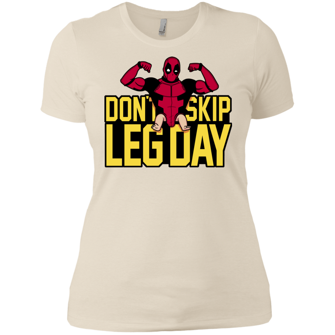 T-Shirts Ivory/ / X-Small Dont Skip Leg Day Women's Premium T-Shirt