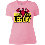 T-Shirts Light Pink / X-Small Dont Skip Leg Day Women's Premium T-Shirt