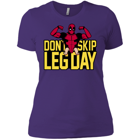 T-Shirts Purple Rush/ / X-Small Dont Skip Leg Day Women's Premium T-Shirt
