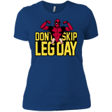T-Shirts Royal / X-Small Dont Skip Leg Day Women's Premium T-Shirt