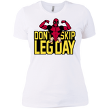 T-Shirts White / X-Small Dont Skip Leg Day Women's Premium T-Shirt