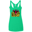 T-Shirts Envy / X-Small Dont Skip Leg Day Women's Triblend Racerback Tank