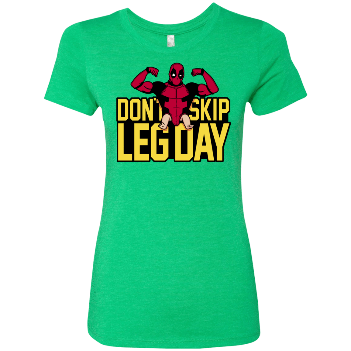 T-Shirts Envy / S Dont Skip Leg Day Women's Triblend T-Shirt