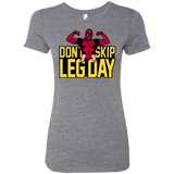 T-Shirts Premium Heather / S Dont Skip Leg Day Women's Triblend T-Shirt