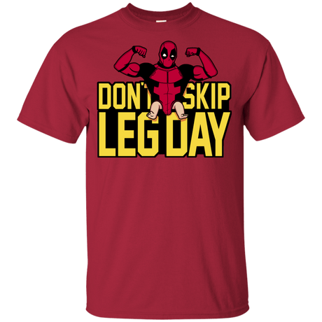 T-Shirts Cardinal / YXS Dont Skip Leg Day Youth T-Shirt