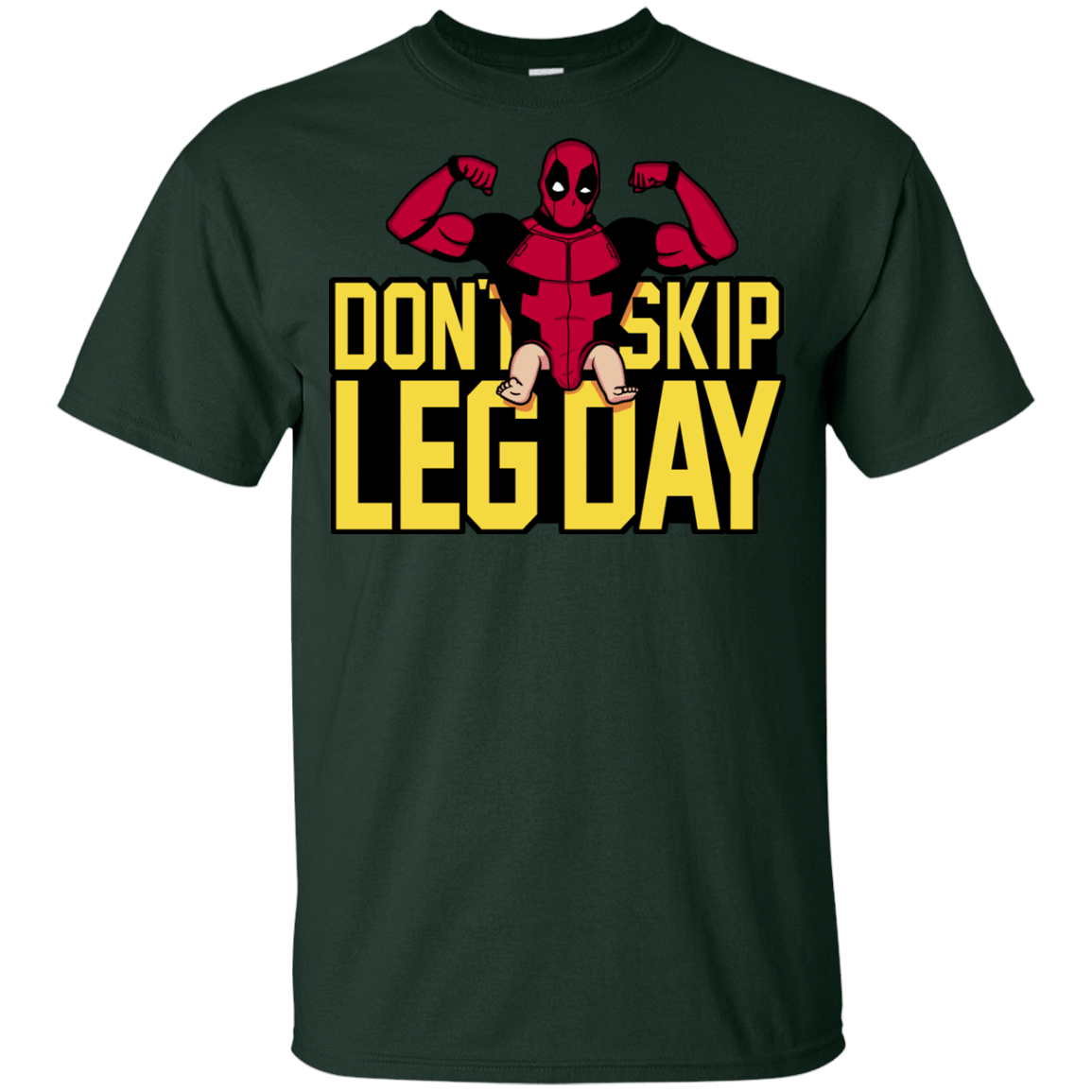 T-Shirts Forest / YXS Dont Skip Leg Day Youth T-Shirt