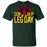 T-Shirts Forest / YXS Dont Skip Leg Day Youth T-Shirt