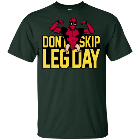 T-Shirts Forest / YXS Dont Skip Leg Day Youth T-Shirt