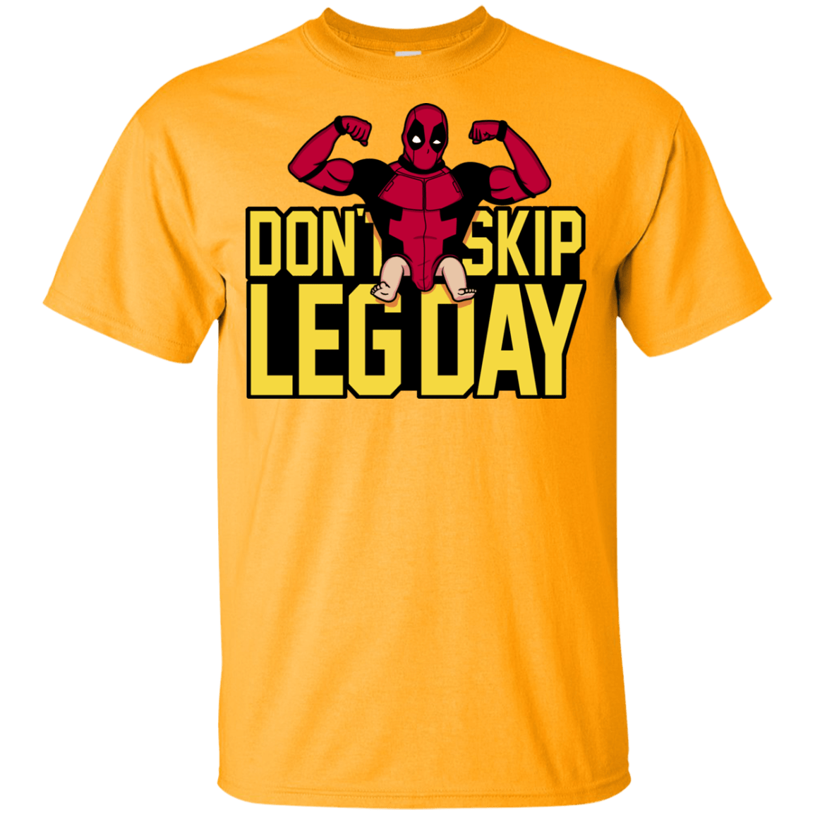 T-Shirts Gold / YXS Dont Skip Leg Day Youth T-Shirt