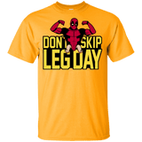 T-Shirts Gold / YXS Dont Skip Leg Day Youth T-Shirt