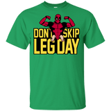 T-Shirts Irish Green / YXS Dont Skip Leg Day Youth T-Shirt