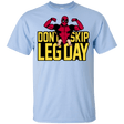 T-Shirts Light Blue / YXS Dont Skip Leg Day Youth T-Shirt