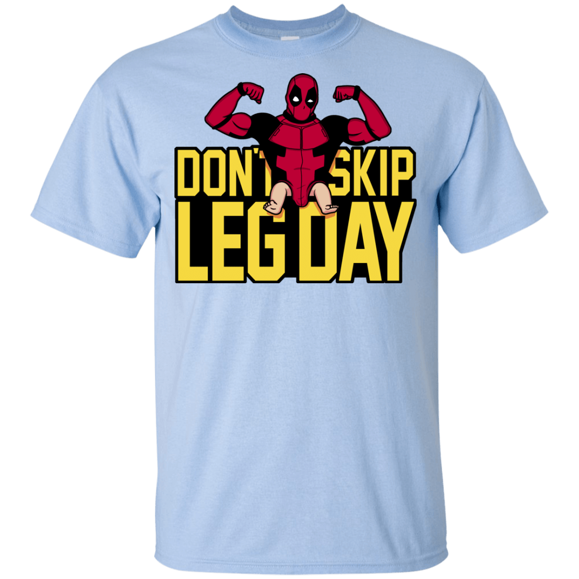 T-Shirts Light Blue / YXS Dont Skip Leg Day Youth T-Shirt